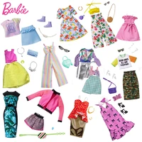 original barbie accessories clothes fashion outfit for 30cm dolls barbie clothes toys for children girls doll accessories dress