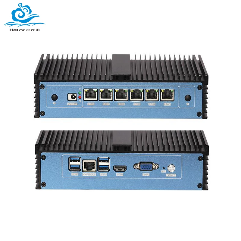 Pfsense Mini PC Intel Core i7 6500U Opensese Windows 10 брандмауэр Linux Ubuntu мягкий маршрутизатор безвентиляторные компьютеры