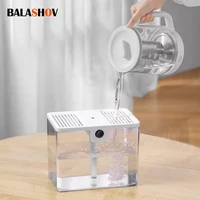 electric air humidifier usb 1500ml large capacity silent fogger with humidity display aroma air oil diffuser visual water tank