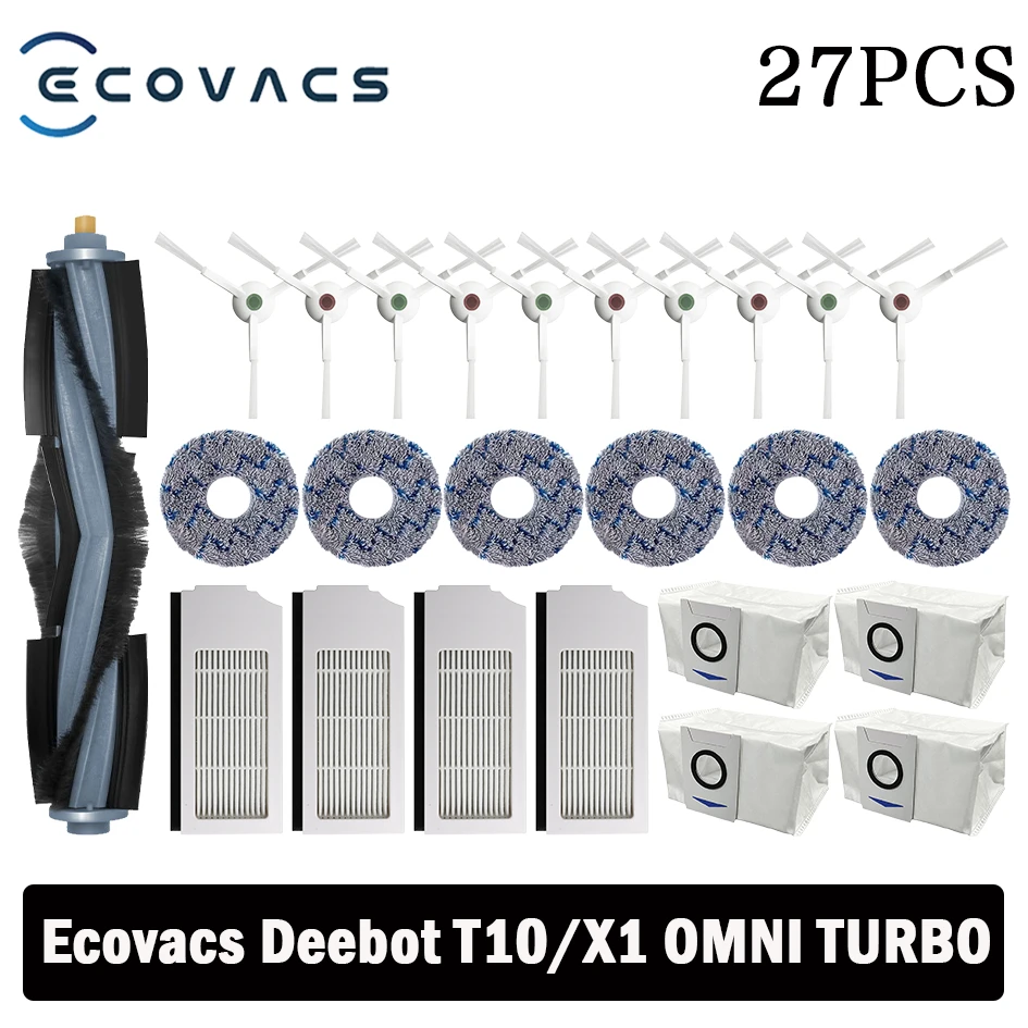 Запчасти для роботов-пылесосов Ecovacs Deebot X1 OMNI/T10 OMNI