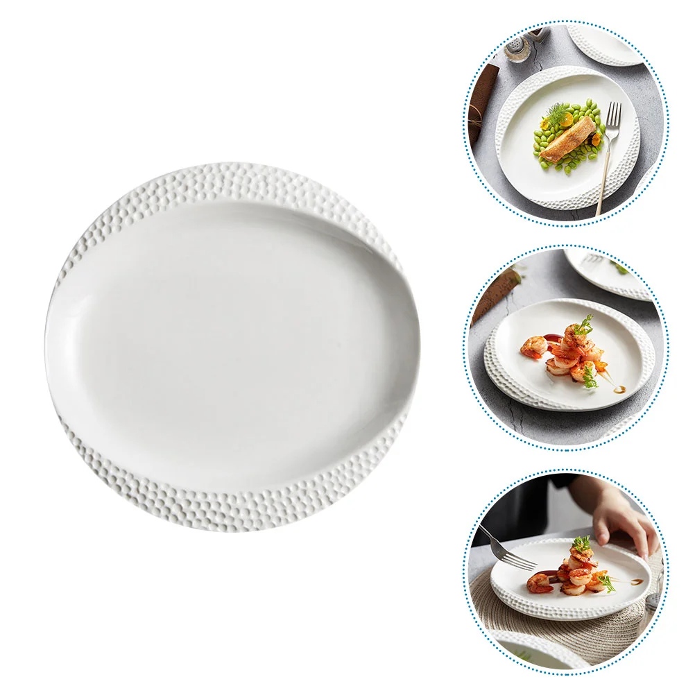 

Удобная тарелка для макаронных изделий, керамическая тарелка для макаронных изделий, бытовая тарелка для еды, аксессуары для еды