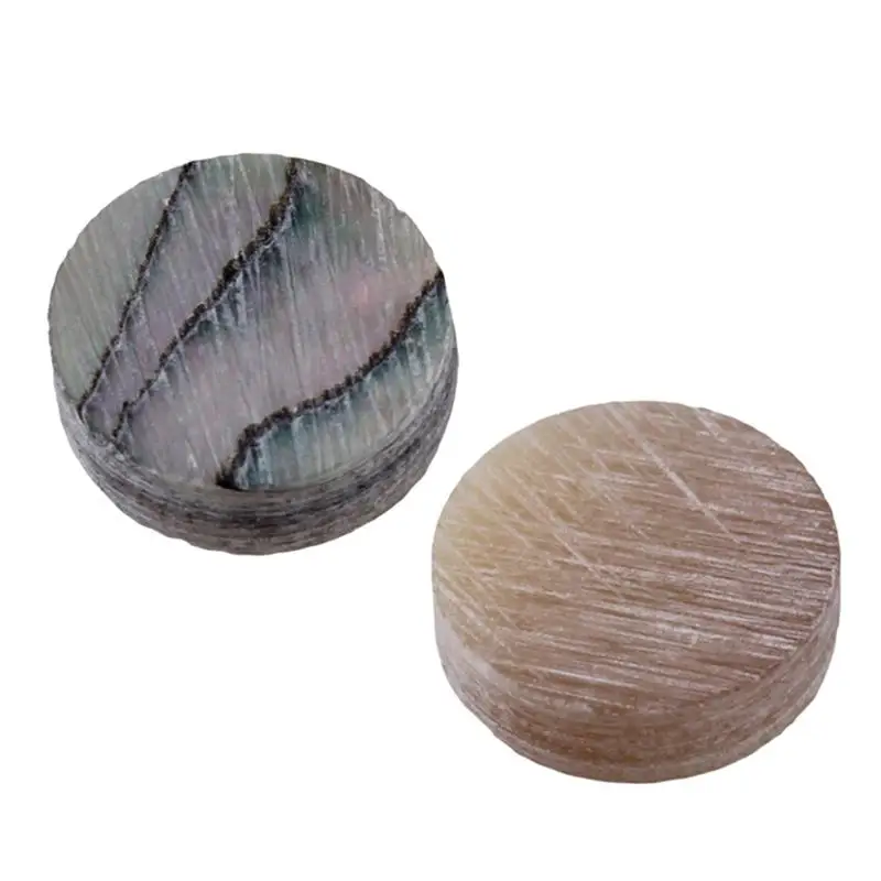 Зеленый Paua Abalone инкрустированные точки 6 мм гитарный фотоаппарат (комплект из 20