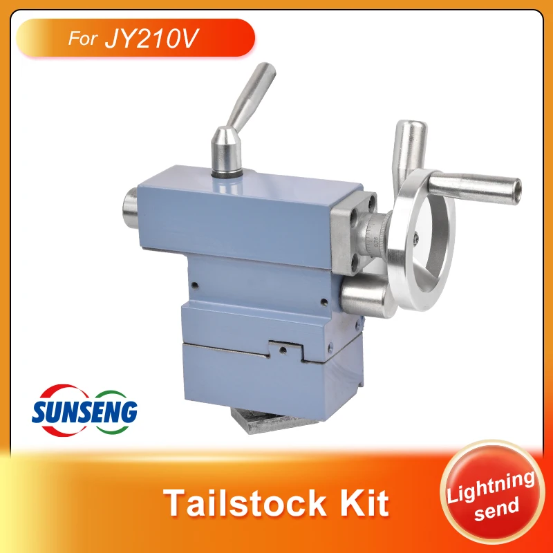 

Tailstock kit MT2# Tailstock Quill 210mm Swing Over Bed For WM210V BHC210 HS210 JY210V CTC210 Lathe Spare Parts