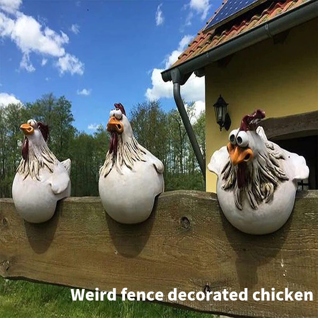 

3 шт., искусственные курицы для домашней садовой фермы