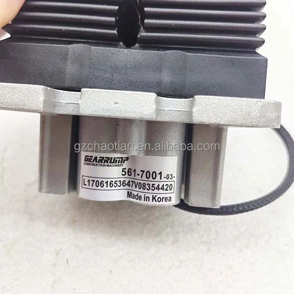 Высококачественная педаль группы управления 561-7001 5617001 Пилотный клапан для E323G