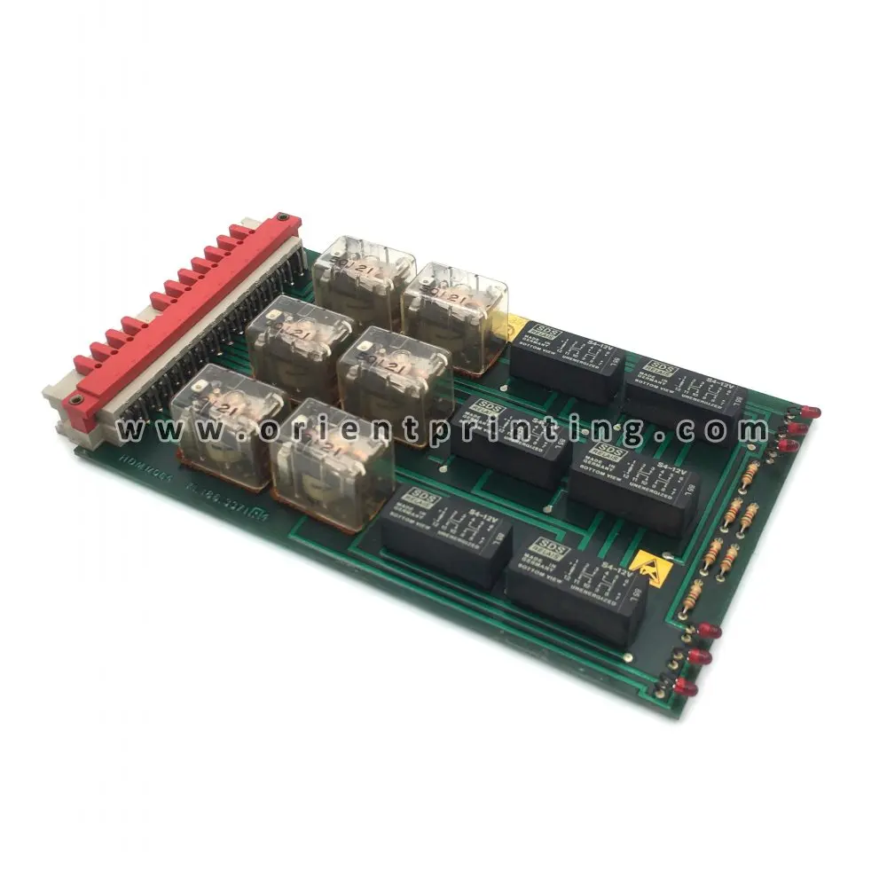 71. 186 3371 печатная плата P. C. B с реле Hdm 1/06.4 CPC1 для печатной машины Heidelberg