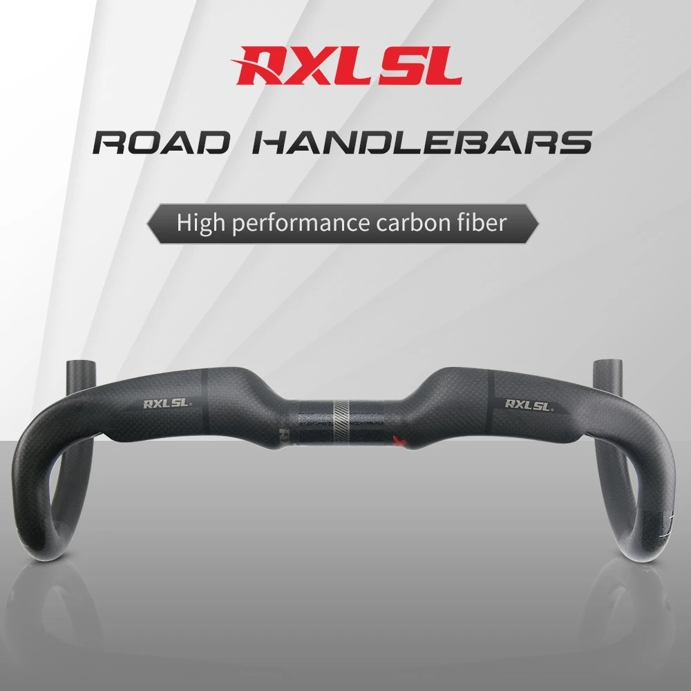 

RXL SL Carbon Drop Handlebar 31.8mm Internal Routing Road Bike Bent Bar 400/420/440mm 3K Matte Racing Bike Handlebars