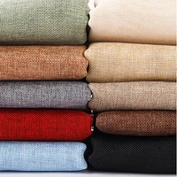 100x150cm raw cloth faux linen cotton fabric rough solid linen fabric diy sewing storage bag and pillow case background fabric