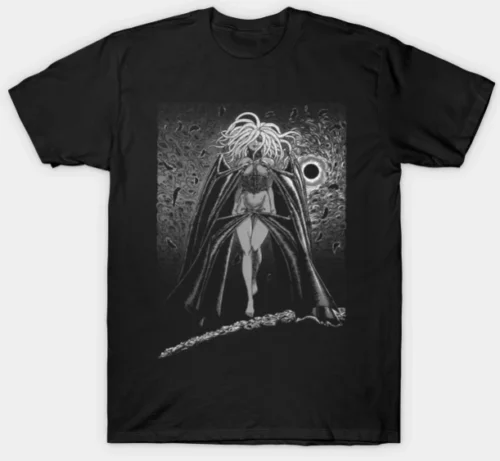 

Berserk T shirt Anime T shirt cool cool black T shirt Adults all size