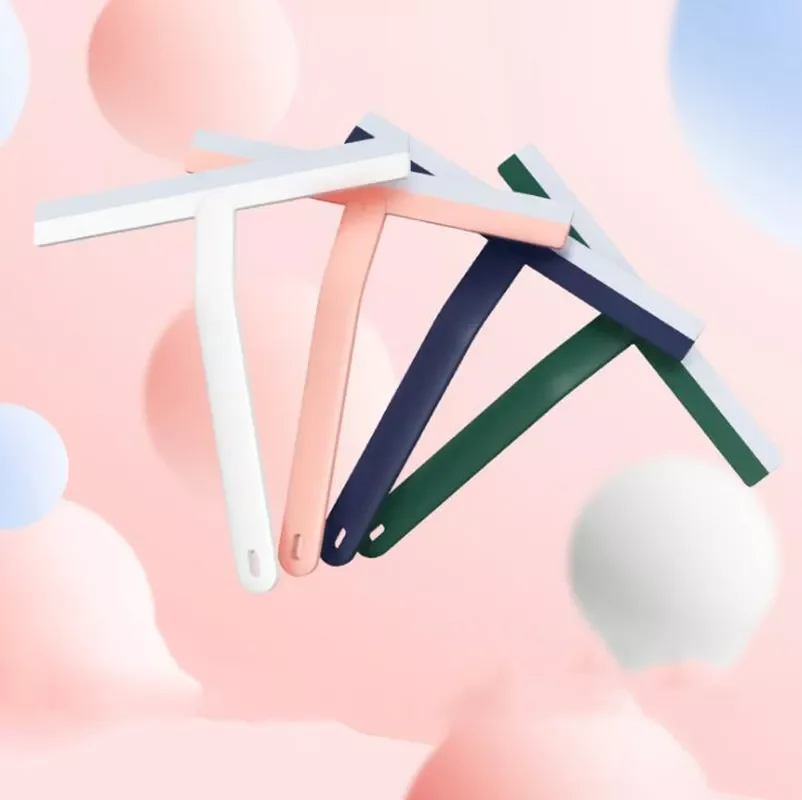 

Home Furnishing Glass Window Wiper Household Car Cleaning Shower Bathroom Mirror Scraper Vapor Removal Dirt Cleaning Brush Tools