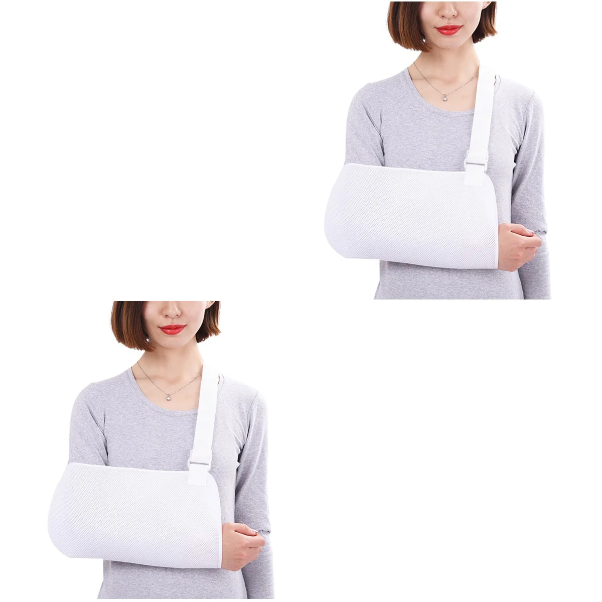 

2 Count Broken Arm Sling Shoulder Neck Arm Sling Immobilizer Arm Sling Shoulder Arm Sling Immobilizer Fracture Arm Sling