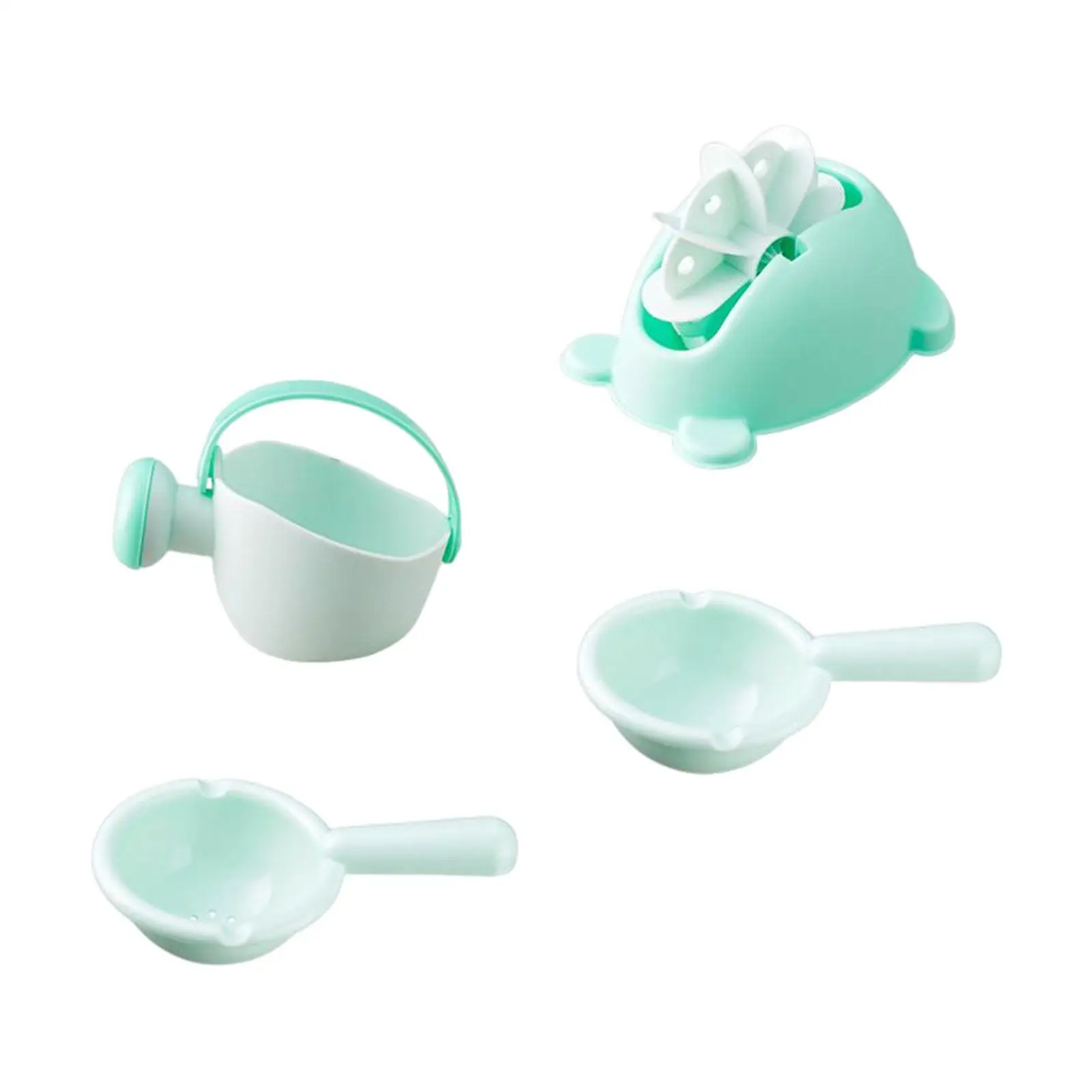 

4 Pieces Toddler Bath Toys Watering Can Bath Toy Kids Bathtub Time Bathtub Water Toys for New Born