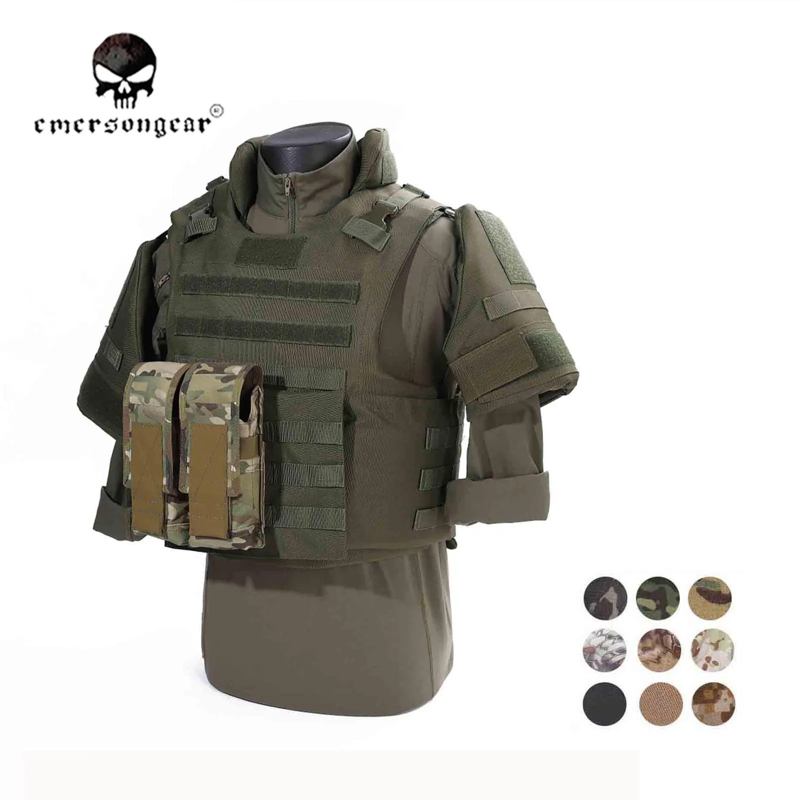 Emersongear тактическая 7 62 двойная сумка для магазина Магнитная панель винтовки AK