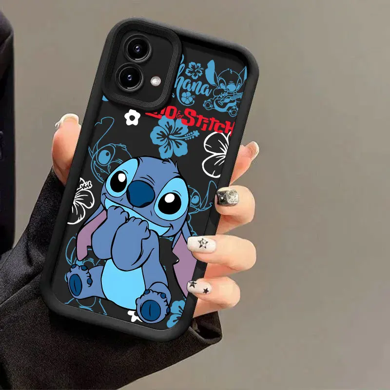 Фото Чехол для телефона Ohana Stitch Lilo для Motorola Moto G06 G56 G86 G96 G100 5G Edge 60 70 Fusion 50 Pro 40 Neo G85 G84 G75 G53 G60 №3