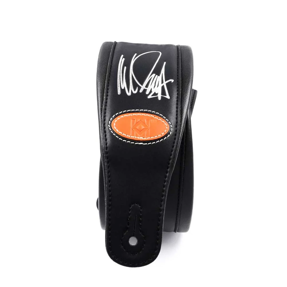 

Adjustable Leather Acoustic Electric Guitar Strap Soft Durable Bass Belt Black Comfortable PU Leather Straps Guitar Accessories