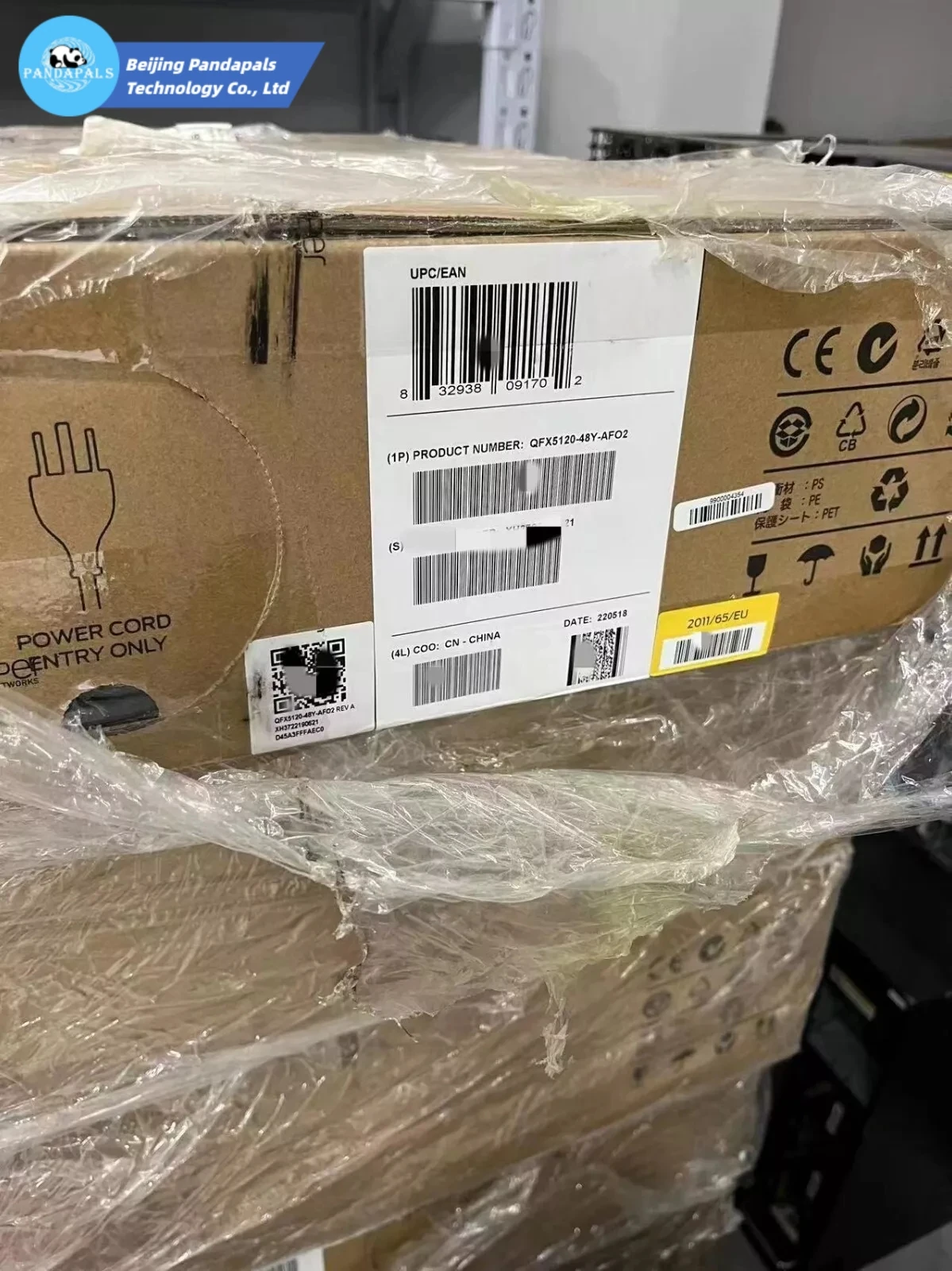 Оригинальные новые сетевые переключатели Juniper QFX5120-48Y-AFO QFX5120-48Y-AFI 10GbE 48 портов