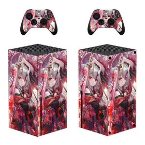 Xbox Series X / S Vinyl Skin & 2x Controller Skins, Pokémon Themed.