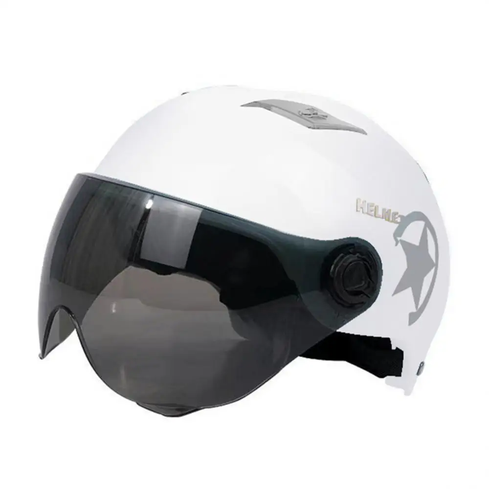 

Buffering Motorbike Sports Helmet Shock Absorbing Durable Car Helmet Breathable 1pcs Motorcycle Helmet Car Accessories