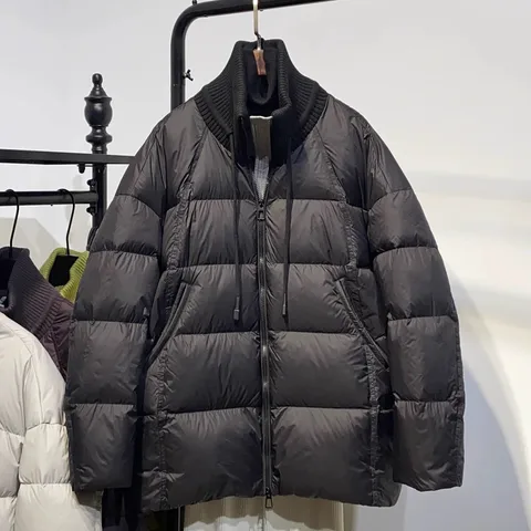 Женский зимний пуховик полиэстер  oversized