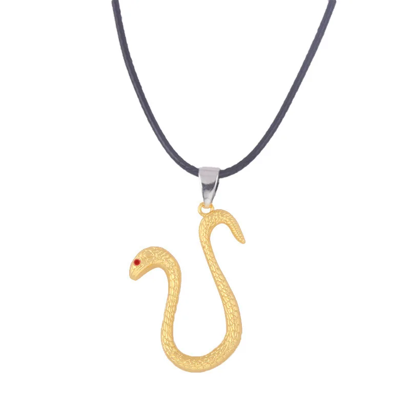 

Anime One Piece Gothic Snake Necklace Cosplay Fashion Jewelry For Fans