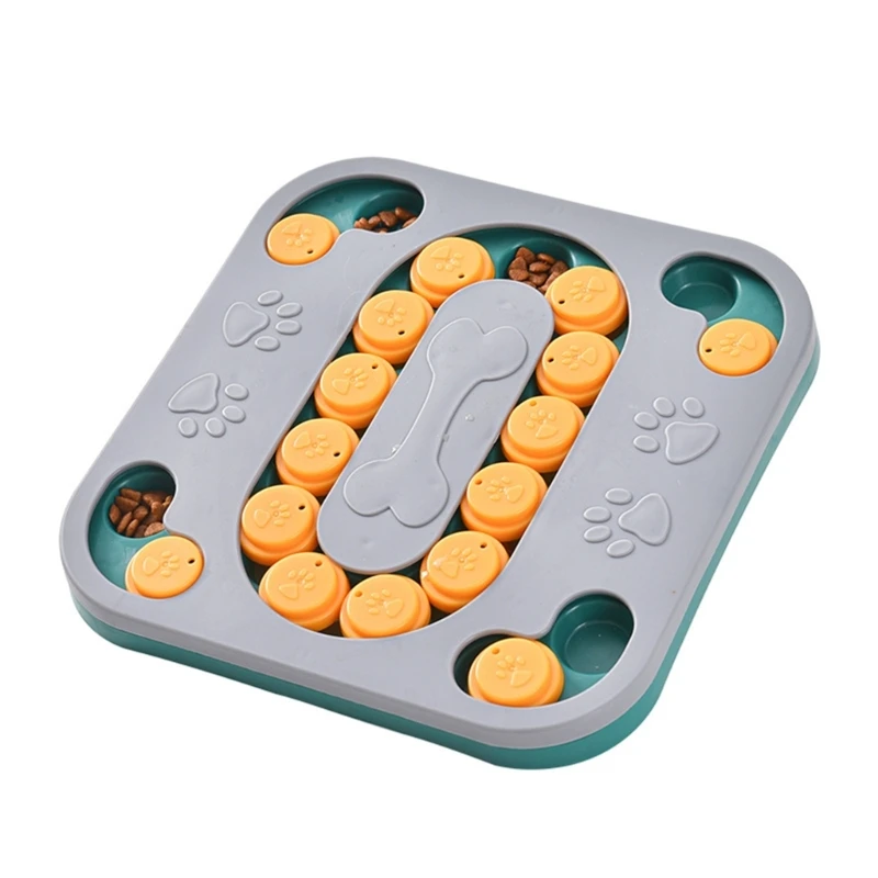 

Dog Puzzle Toy for Puppy IQ Training Treat Dispenser for Smart Cats & Dogs