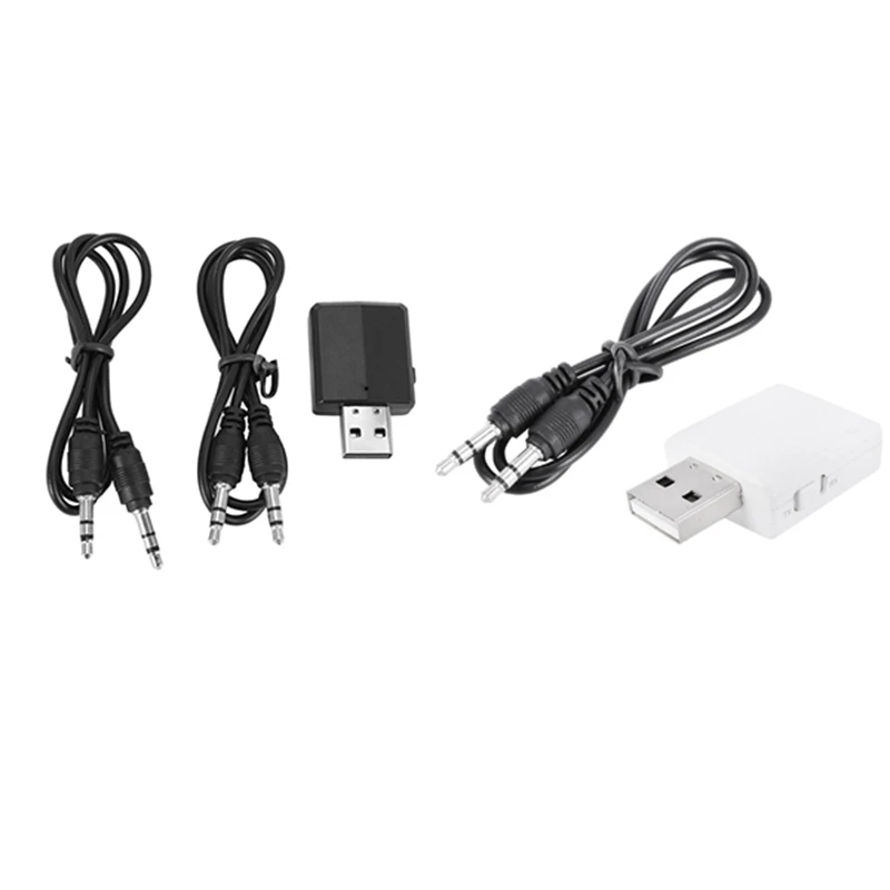 

Адаптер Bluetooth, 3,5 мм 3 в 1 USB Bluetooth 5,0 аудио передатчик/приемник подходит для компьютеров, ноутбуков и т. д.