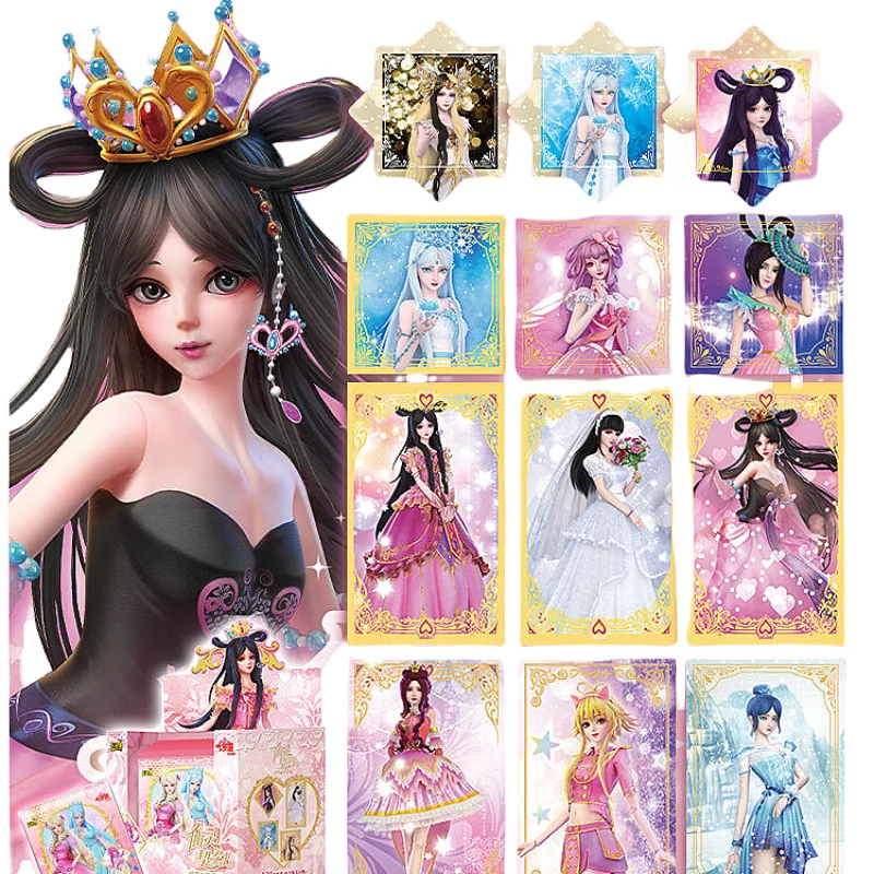 Наклейки KAYOU Ye Lo Li коллекционные карты наклейки принцессы волшебные для девочек с