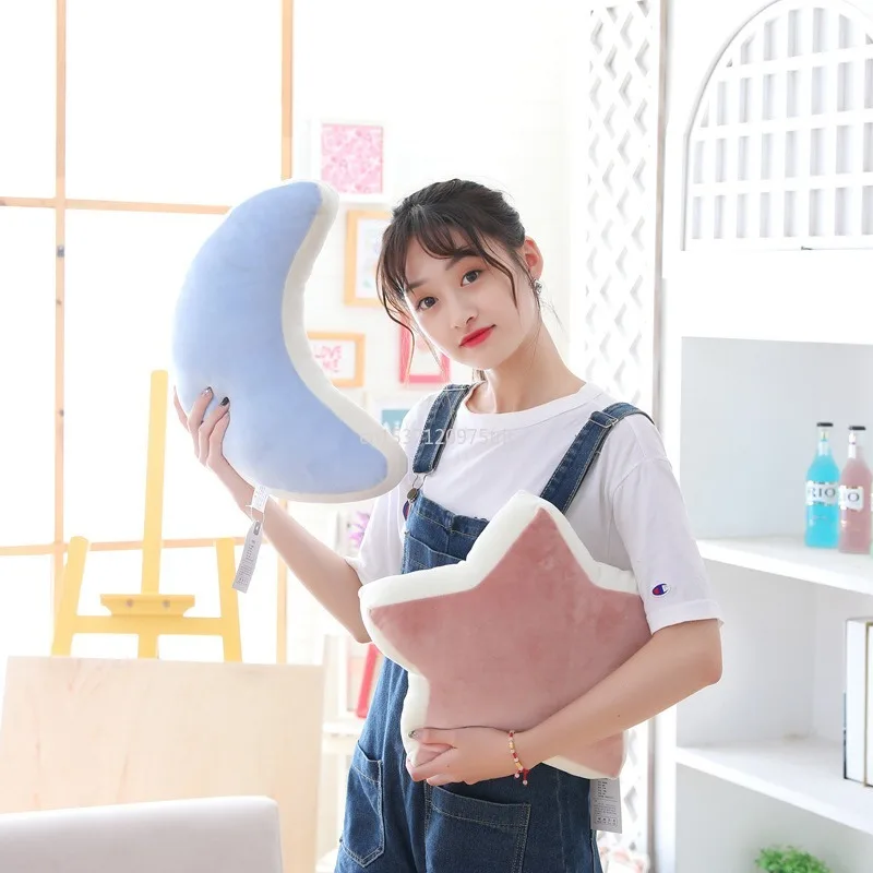 3D плюшевая подушка игрушка на спинку день рождения небо облако Радуга Луна