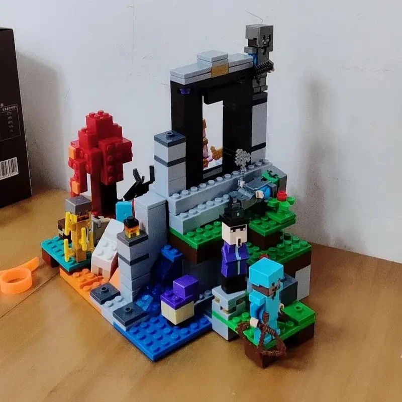 322 шт. MOC Ruined Portal строительные блоки модель FIT 21172 кирпичи игрушки для детей подарок