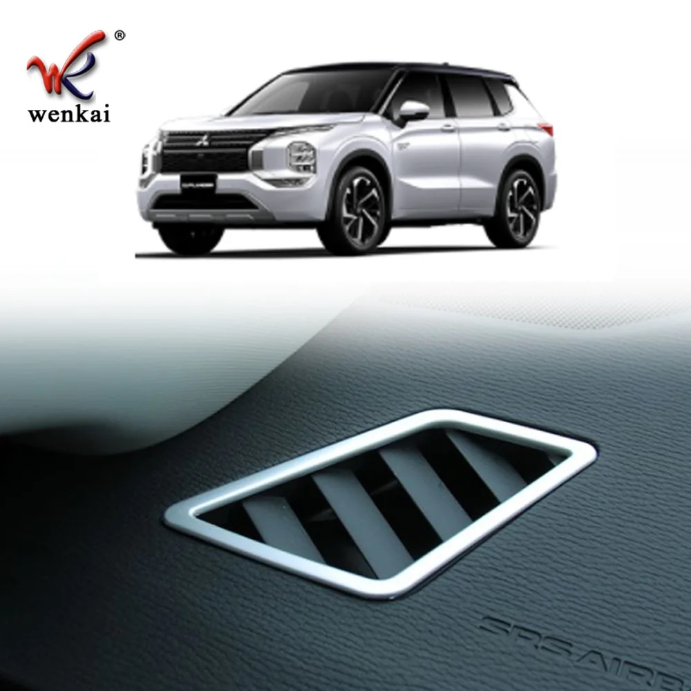 

For 2023 Mitsubishi Outlander Interior Accessories Dashboard Air Conditioner Outlet Vent Trim