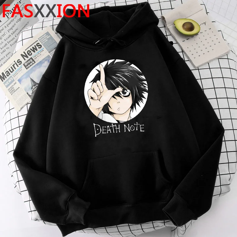 

Death Note hoodies women grunge printed streetwear graphic women clothing Oversized