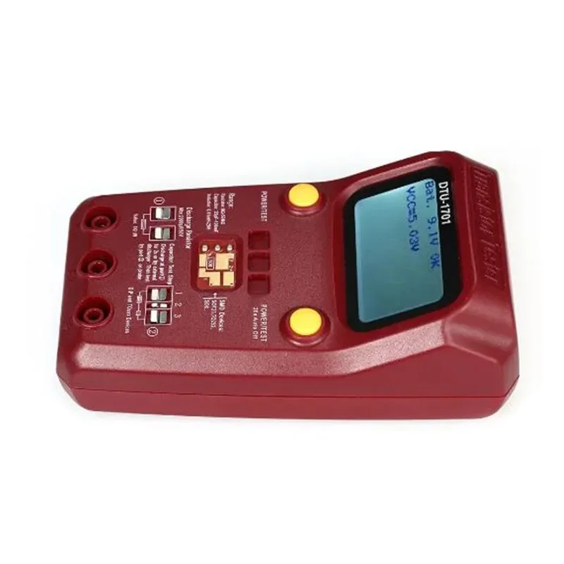 Тестер транзисторов DTU1701 измеритель MOSFET триодов LCR индуктивности сопротивления