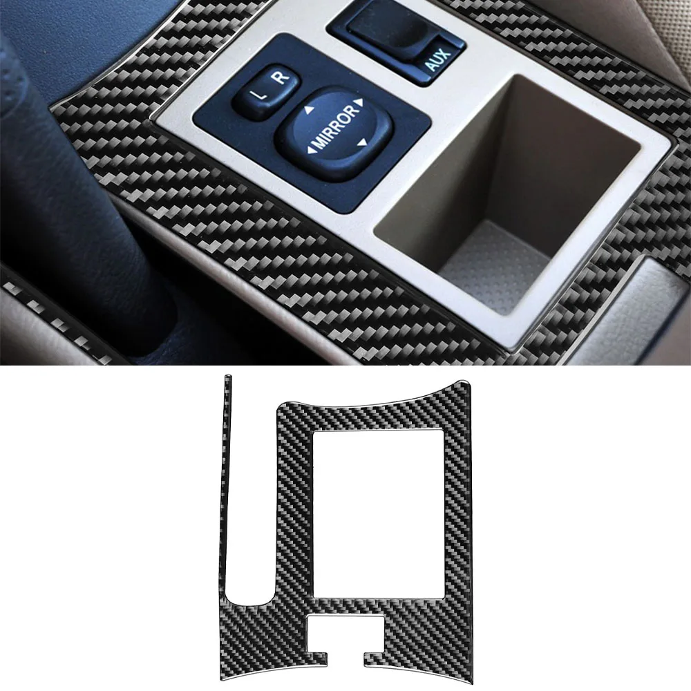 

Для Toyota RAV4 2006 2007-2012 декоративная панель ручного тормоза, наклейка, наклейка, аксессуары для салона автомобиля, углеродное волокно