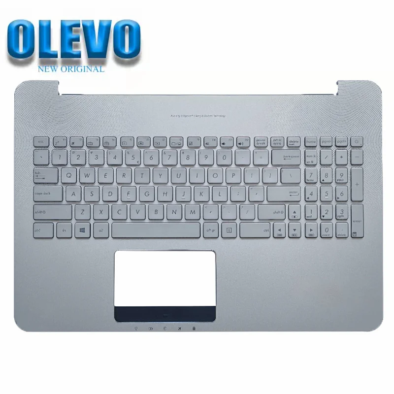 

NEW Laptop Case For ASUS VivoBooK Pro N552 N552V N552VX N552VW Palmrest Upper Cover keyboard UK US