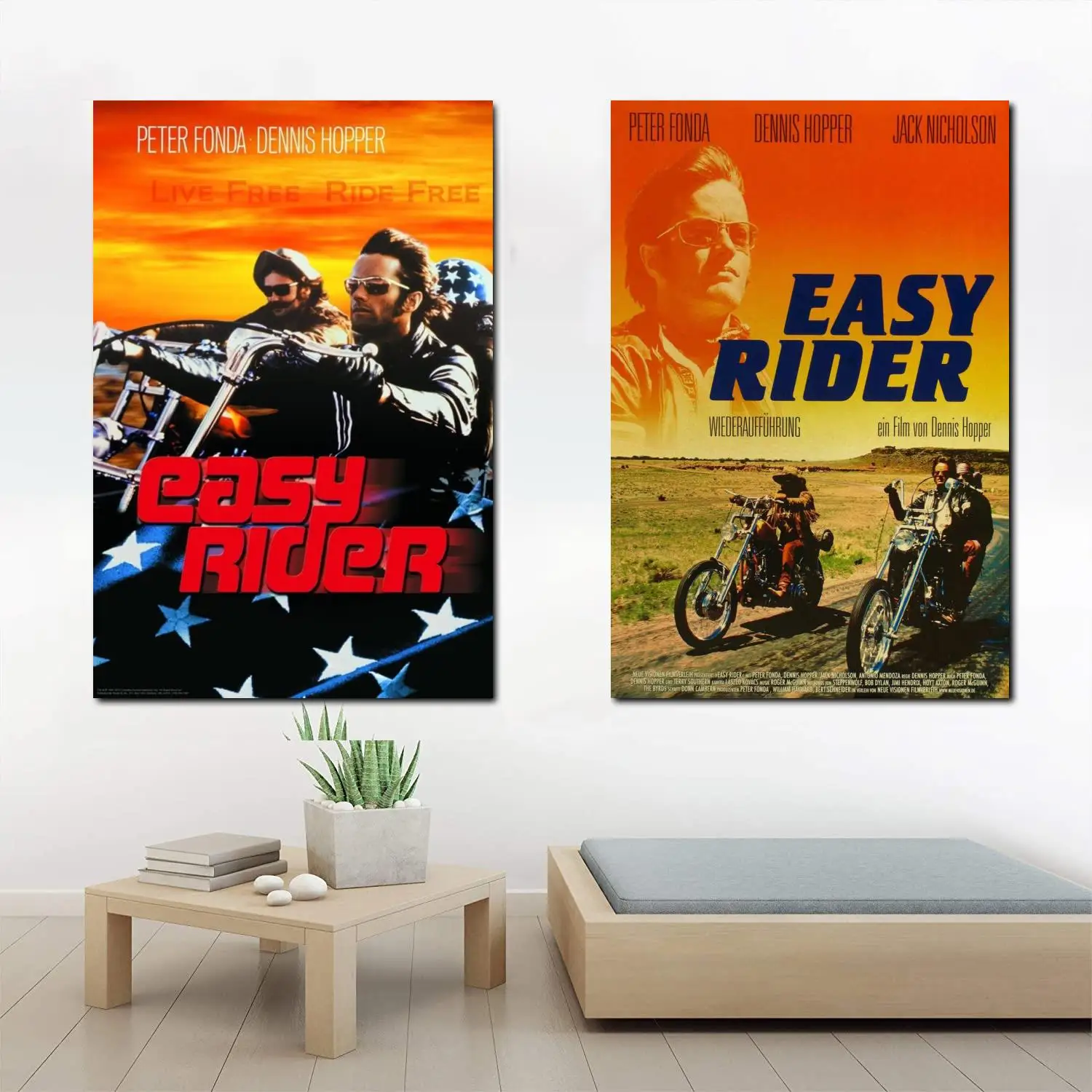 Плакаты на холсте и стены Easy Rider современные украшения для всей семьи спальни |