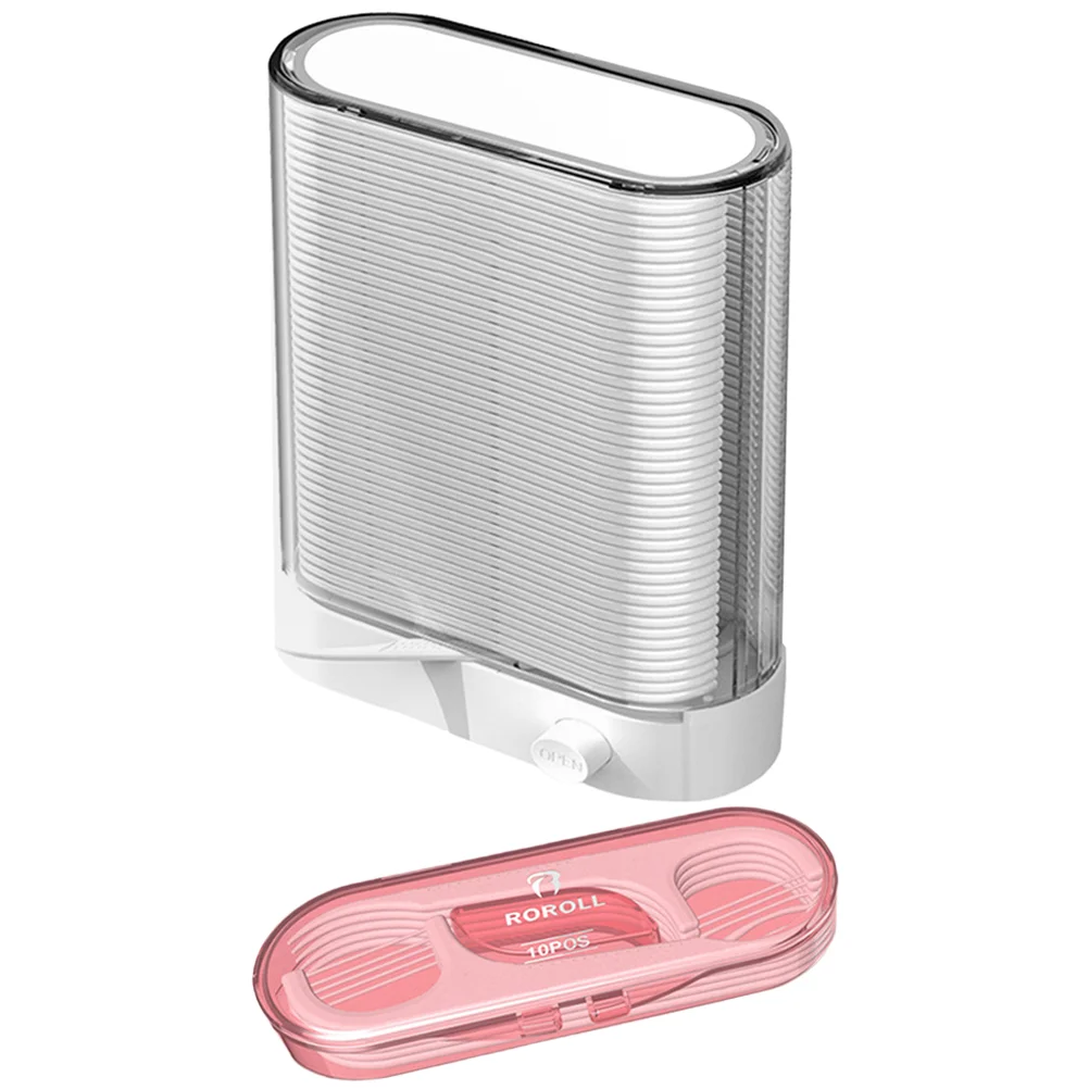 

Floss Picks Dispenserholder Teeth Automatic Flosses Box Flossers Pickflossertravel Disposable Flossing Caseportable Toothpick