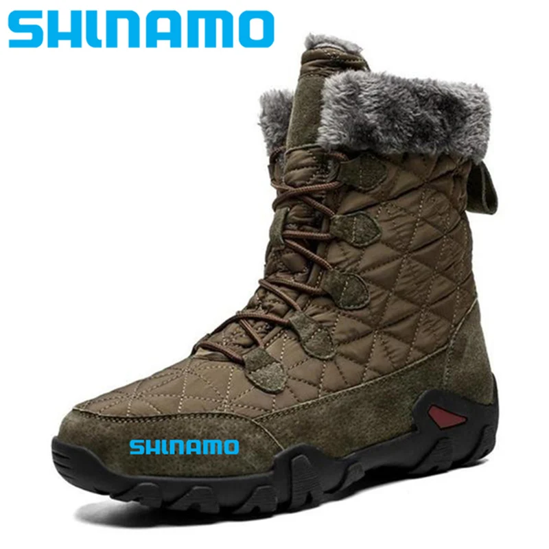 

Fisherman Man Antiskid Fishing Shoes Outdoor Cycling Men Mountain Hunting Cross-country Running Shoes Sport Men's Bicycle Shoes