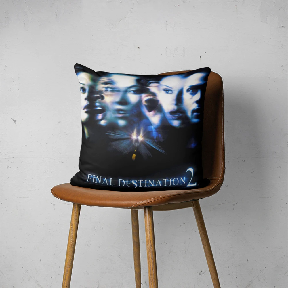 

HORROR MOVIE PILLOW 126 Customizable Bedroom Bed Sofa Hotel Car Lumbar Pillow Fashion Decorative Cover