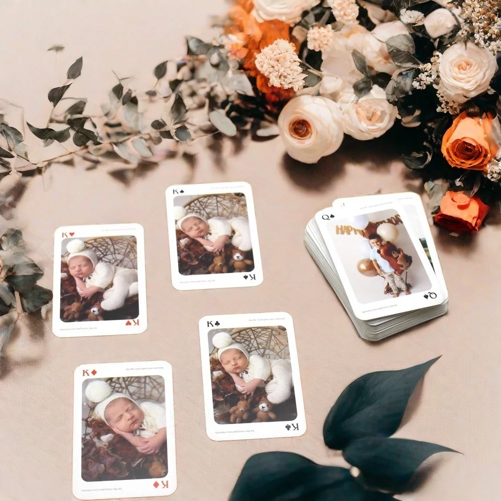 Уникальные мемориальные подарки игральные карты по индивидуальному заказу на