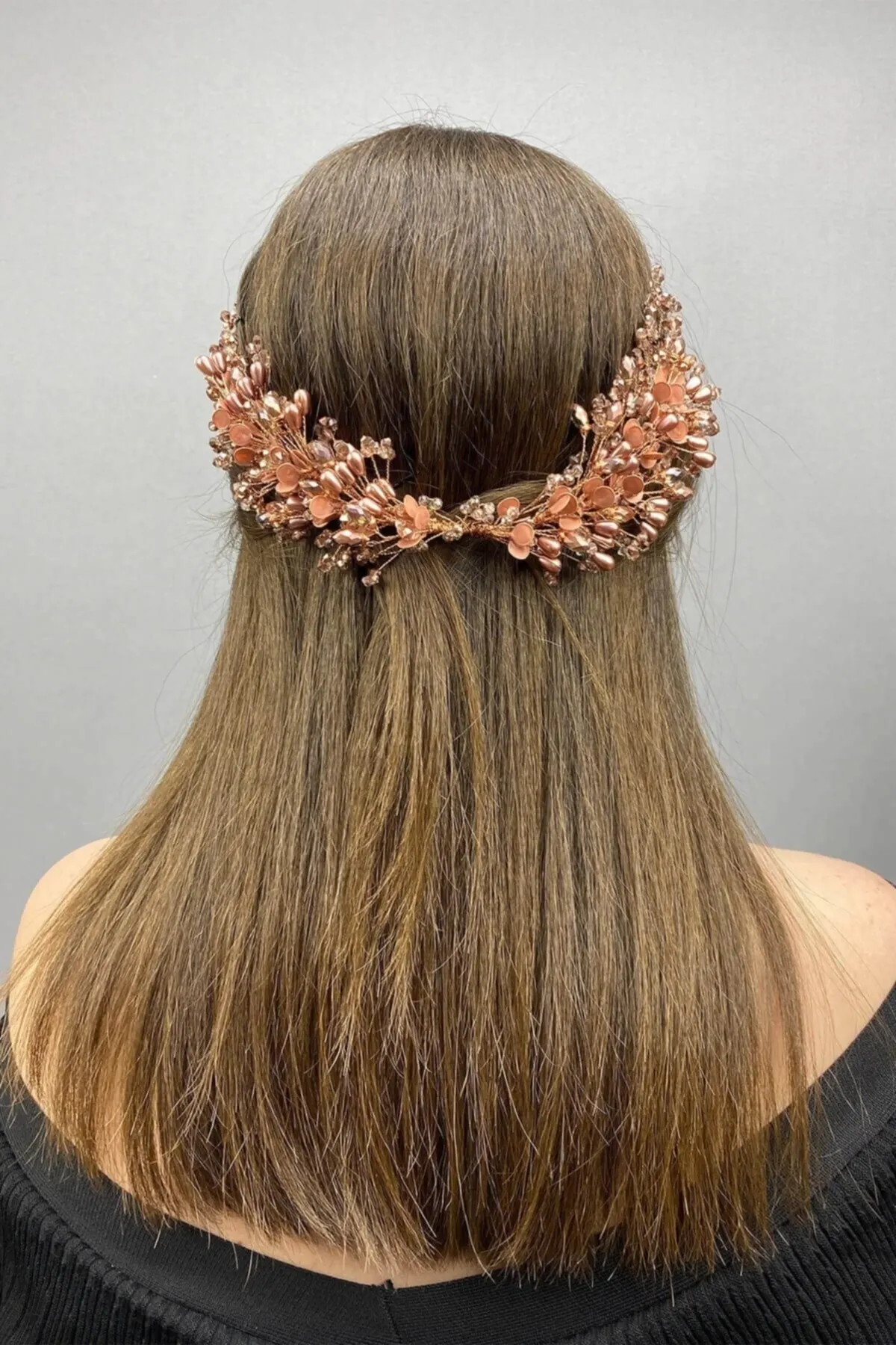 

Bridal Accessories Model Double-Sided Bridal Hair Accessory Wedding Handmade For Bride And Bridesmaids