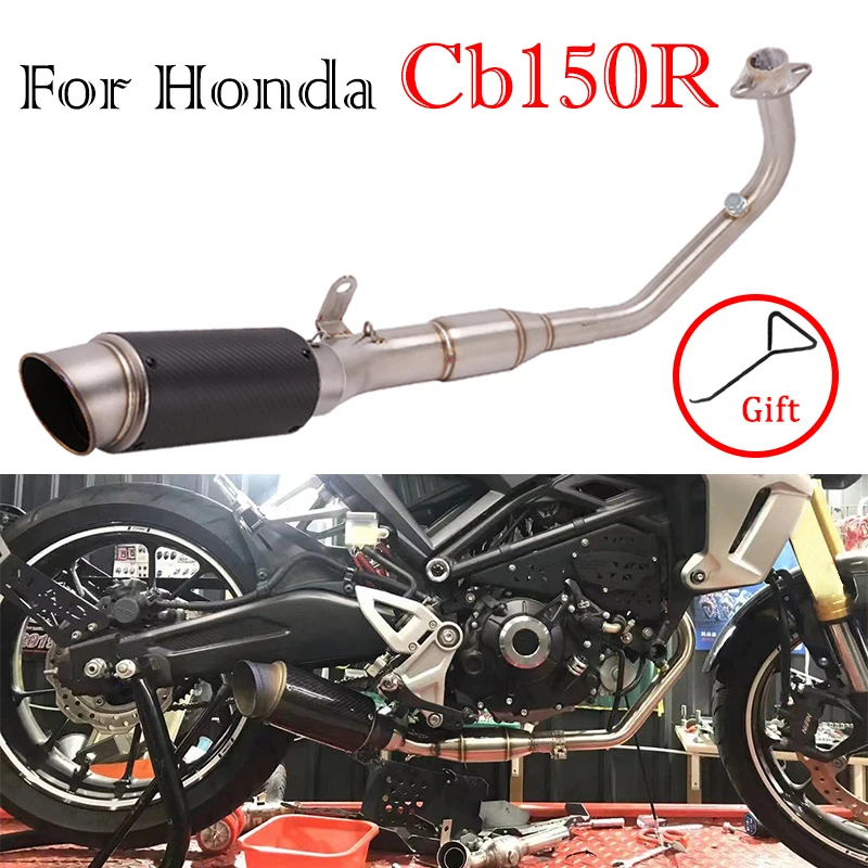 

Motorcycle Yoshimura Exhaust Scooter Muffler Front Middle Tube Escape link Pipe For Honda CBR150 CBR150R CB150R CB 150 R CBR 150