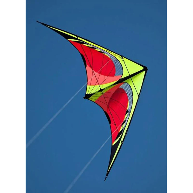 Large Delta Kites Tails With Handle Outdoor Toys For Kids Kites Nylon Ripstop Albatross Kite Factory Primary Stunt Kite Kit