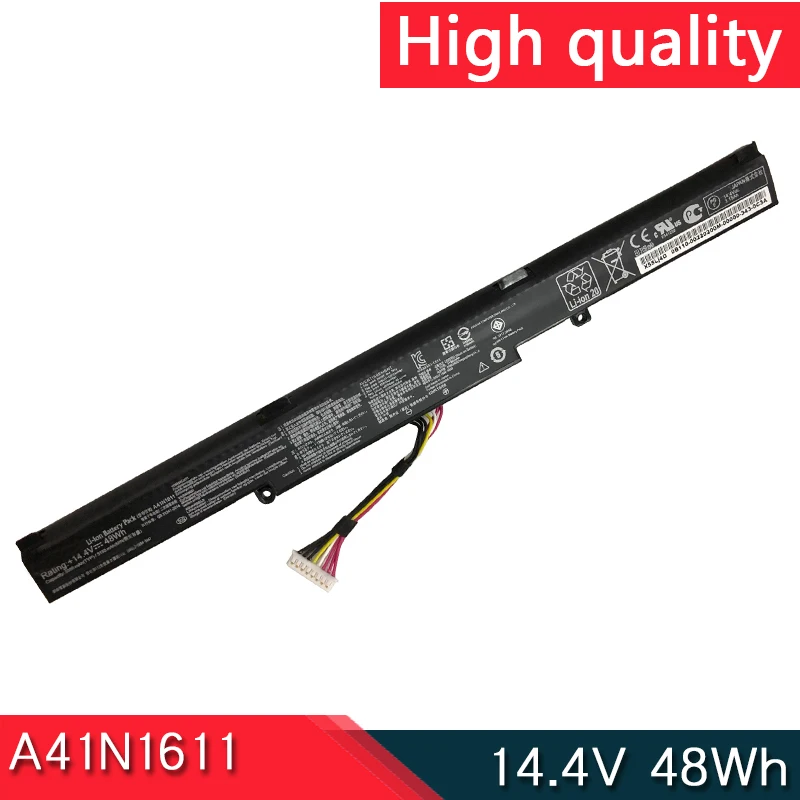 НОВЫЙ A41N1611 14 4 В 48 Втч аккумулятор для ноутбука ASUS Rog Strix GL553 GL553VD GL553VE GL553VW 1A 1B 2B 2D A41LK9H