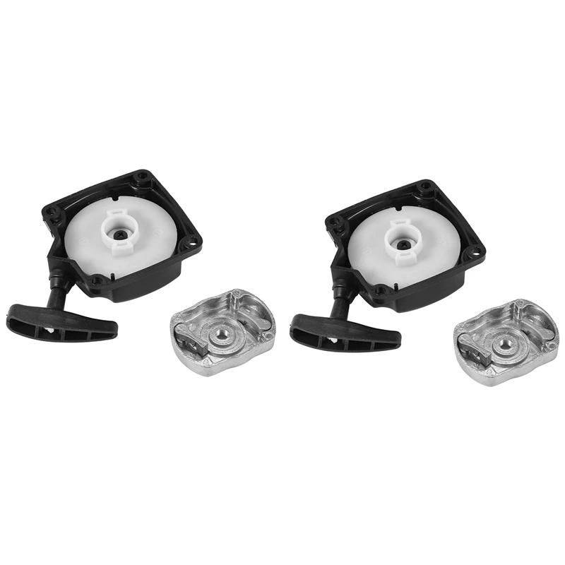 

2X Recoil Pull Starter With Claw Pawl Cog For 33Cc 43Cc 47Cc 49Cc 50Cc Pocket Dirt Bike Scooter Chopper ATV