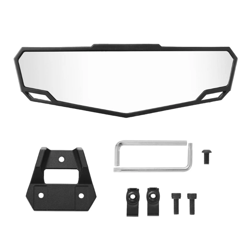 

UTV Rearview Center Mirrors Clear Glass Convex Mirror Rear View Mirror 2883763 For 2020-2023 XP/XP 4 Drop Shipping