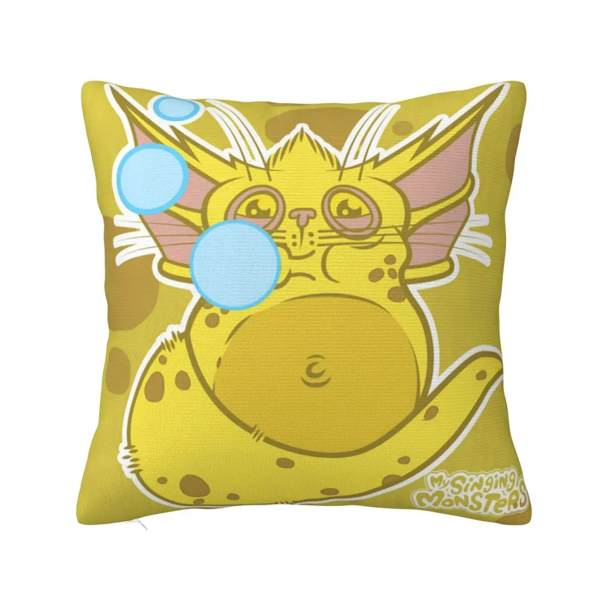 Наволочка мой Поющий монстр декоративная наволочка с рисунком мультяшная игра