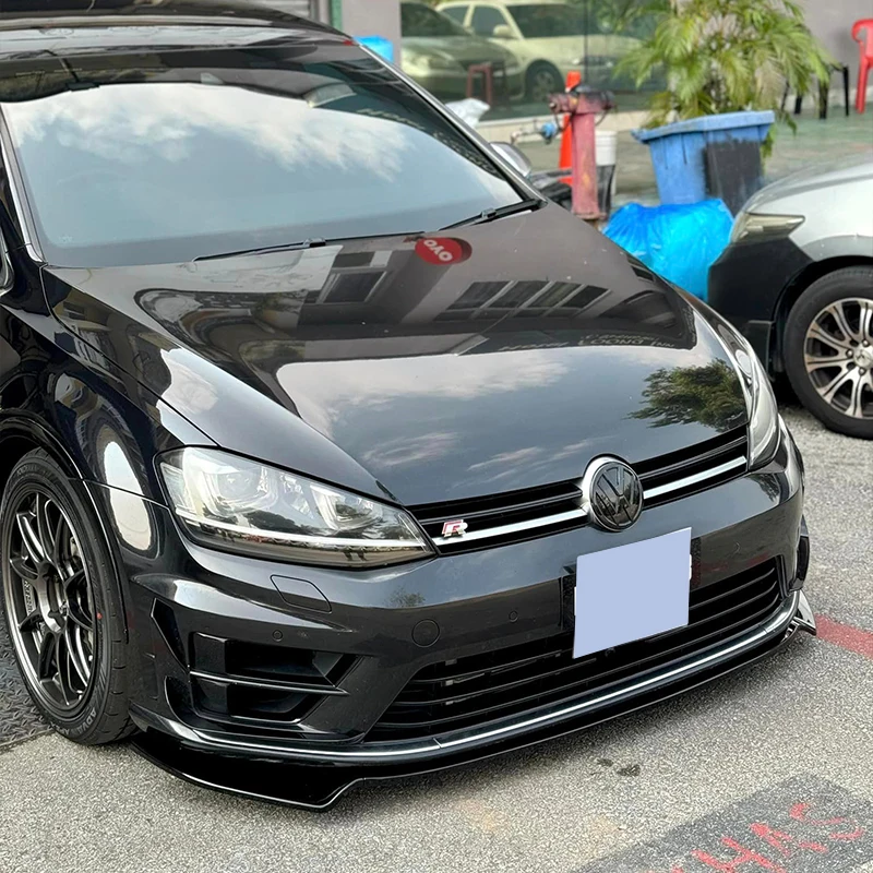 MAXTON Stylespoiler колпачок для Volkswagen Golf Mk7 R-line 2012-2017 автомобильный передний бампер губа