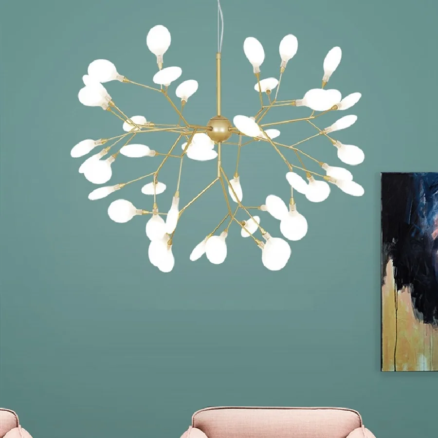 

Роскошные креативные подвесные светлячки LukLoy в скандинавском стиле для гостиной