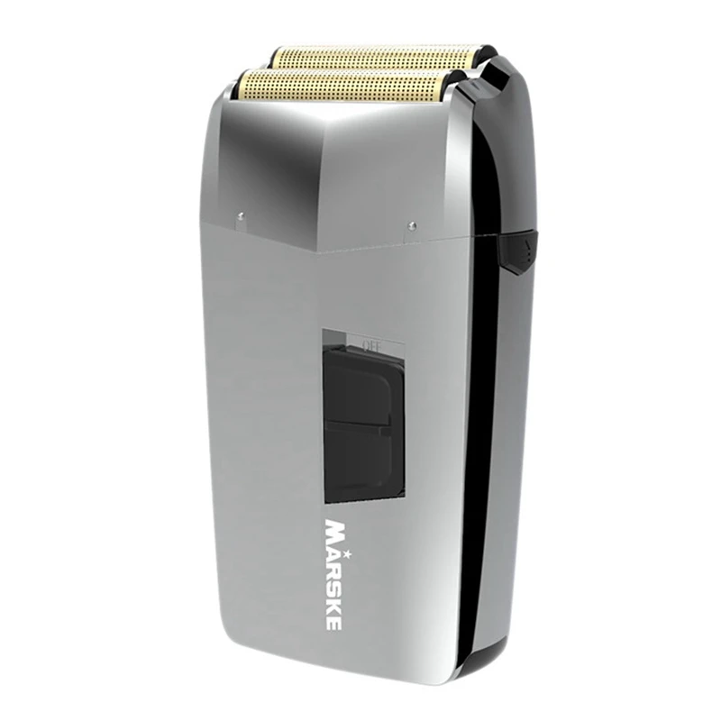 

MARSKE 2 in 1 Men's Professional Shaver USB Rechargeable Electric Hair Cutting Machine Stainless Steel Blade Trimmer