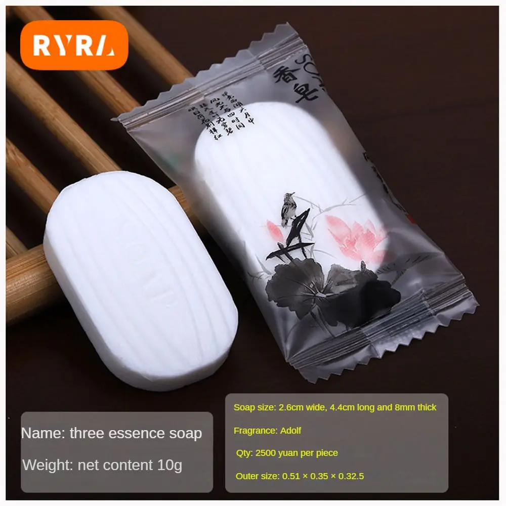 

Homestay Soap 1pc Disposable Moisturizing Comfortable Easy To Rinse Scented Soap Soap Adolf Fragrant Delicate Foam Small Soap